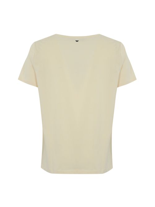 T-shirt Bondeno in cotone e lino WEEKEND MAX MARA | 2515941112600002